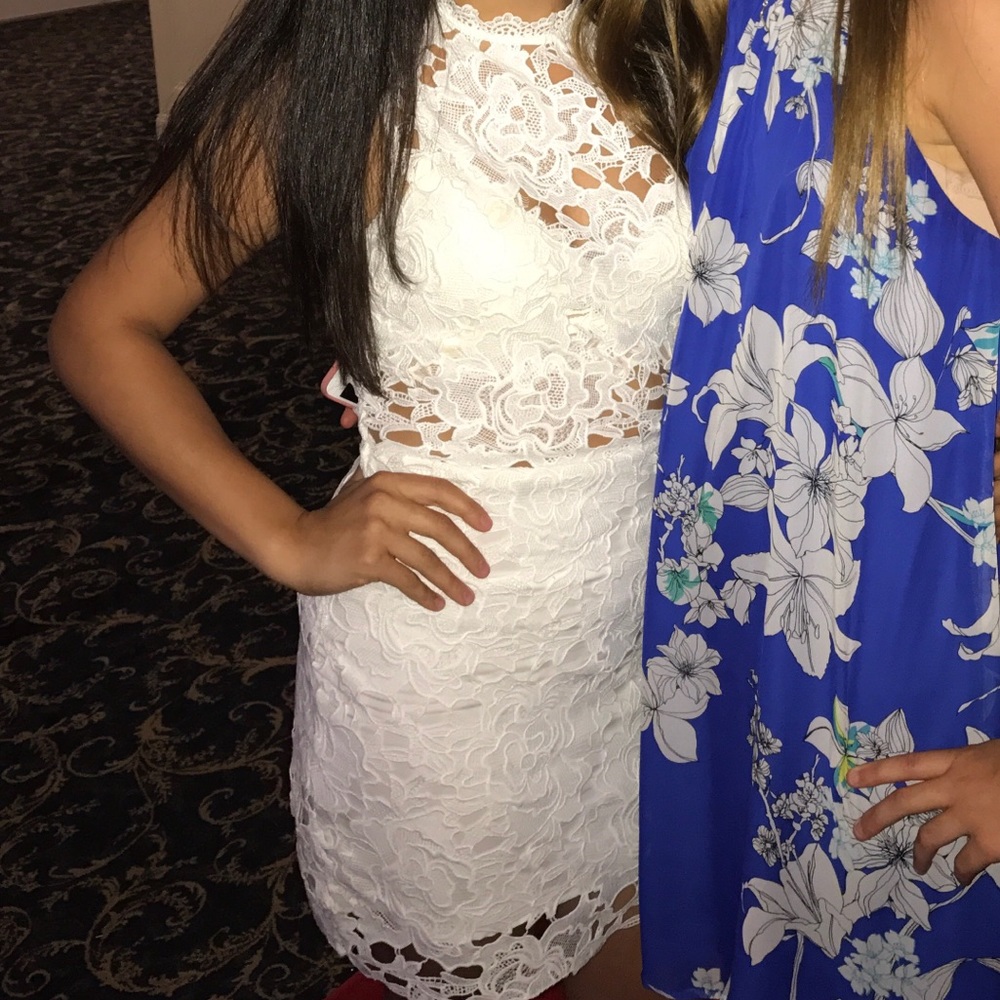 White Lace Dress